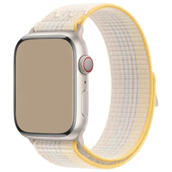 Nylon Strap For Apple Watch Band 44mm 40mm 49mm 45mm 41mm 38mm 42mm 44 mm Bracelet Correa iwatch Series 9 8 se 7 6 5 4 3 ultra 2