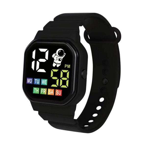 Multi-color Smart Watch For Kids Boy Girl Fashion Sports Bracelet LED Digital Wrist Watches Children's Smartwatch Waterproof