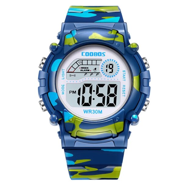 Children Watch Sport Kids Watches Silicone Strap Waterproof LED Digital Watch For Kid Children Student Girl Boy Wristwatch Clock