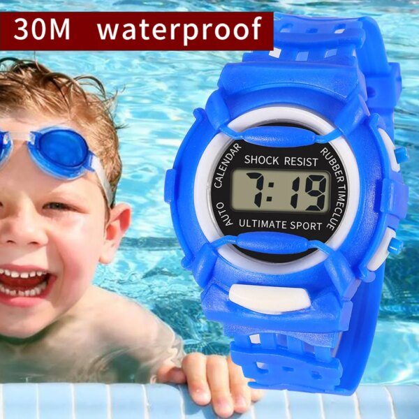 2023 Fashion Watches For Children Girls Boys Analog Digital Led Electronic Waterproof Wrist Watch Student Sport Watches Reloj