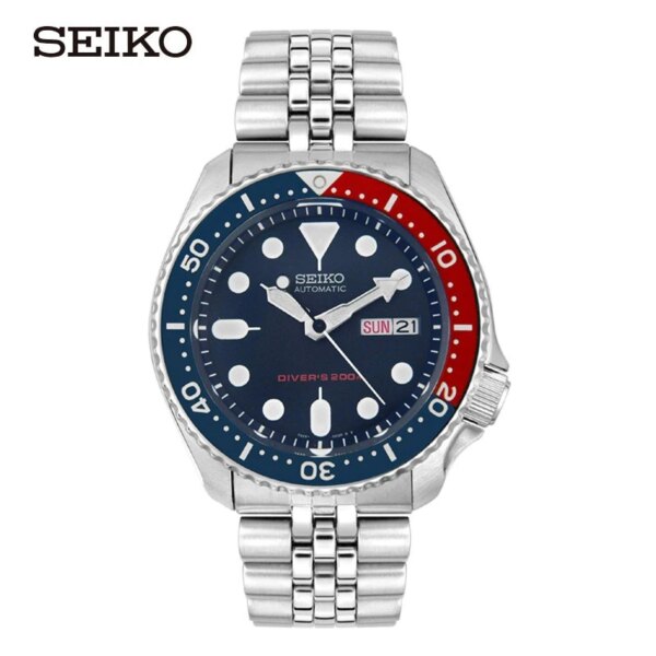 2023 Luxury New for Seiko 5 SKX009K2 Watch Men's Automatic Mechanical Watch Waterproof Steel Belt Men's Watch Fashion & Casual