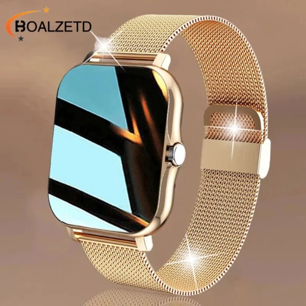 2024 New Smart Watch For Men Women Gift Full Touch Screen Sports Fitness Watches Bluetooth Calls Digital Smartwatch Wristwatch