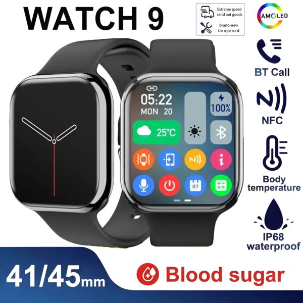 2024 New Smart Watch IW9 Pro Max Series8 Smartwatch 2.09 inch Bluetooth Call Heart Rate Women Men Series 8 Smartwatch PK X8 Ma