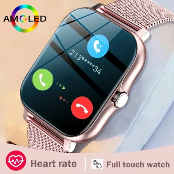 2024 Smart Watch For Men Women Watch Gift  Sports Fitness Watches Bluetooth Calls Digital Smartwatch IP67 Waterproof Wristwatch