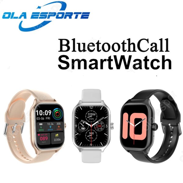 2024 SmartWatch Bluetooth Call For Women Men Sport Mode Watches Sport Fitness Tracker Heart Rate Smartwatch For Android IOS