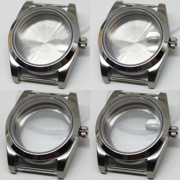 36mm 39mm Stainless Steel Watch Case Sapphire Glass for NH35 NH36 ETA2824 PT5000 ETA2836 Miyota82 DG2813 3804 Movement