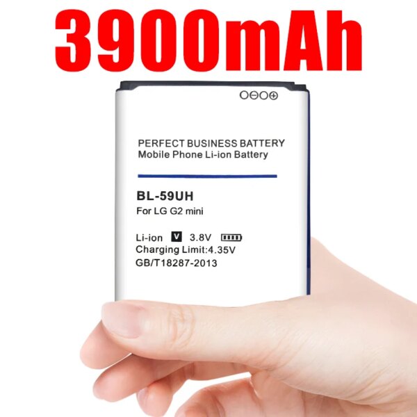 3900mah Bl-59uh Bl59uh Battery for Lg G2 Mini D620 D620r D620k D618 D315 F70 D410 L65 D285