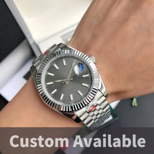 41mm or 36mm Luxury Brand Mechanical Automatic Date Watch MIYOTA 8215 Sapphire Luminous Just 904L Steel Oyster Clock Waterproof