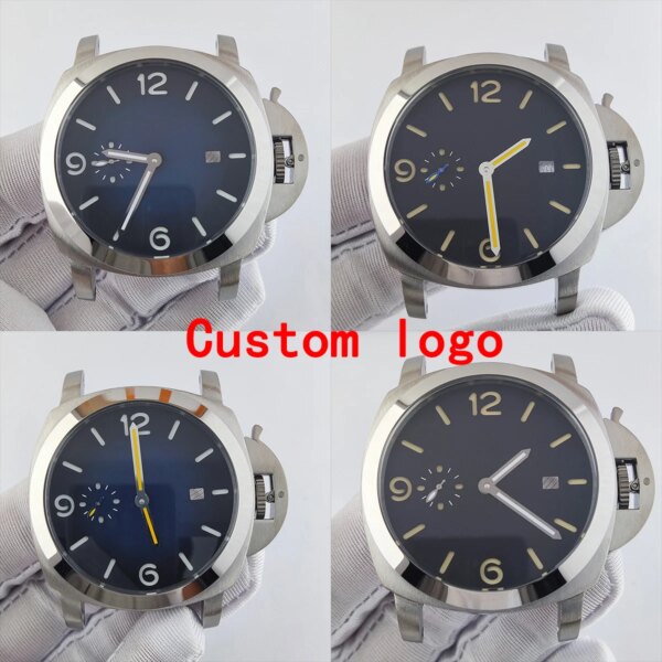 45mm case Stainless steel case Men's ST2555 mobile automatic mechanical watch Dial watch Replacement parts