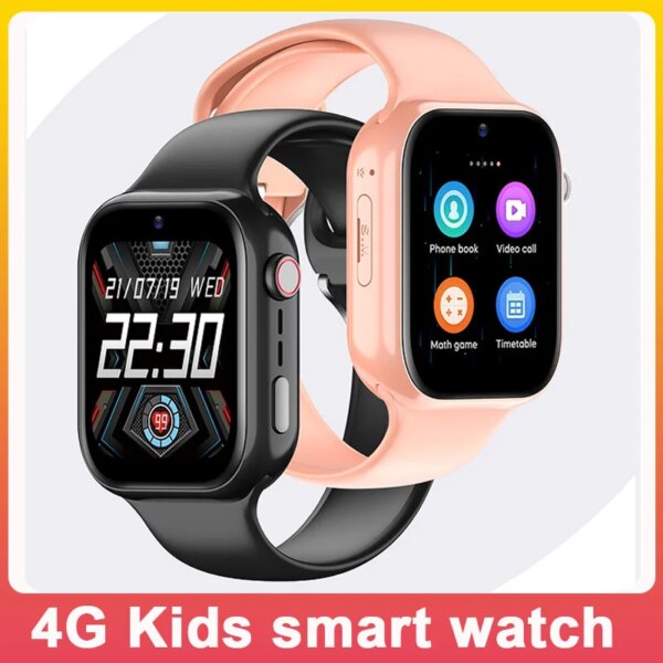 4G Kids Smart Watch GPS Phone 1000mAh WIFI LBS Location SOS Call Video Call Pedometer Phone Children clock Smartwatch