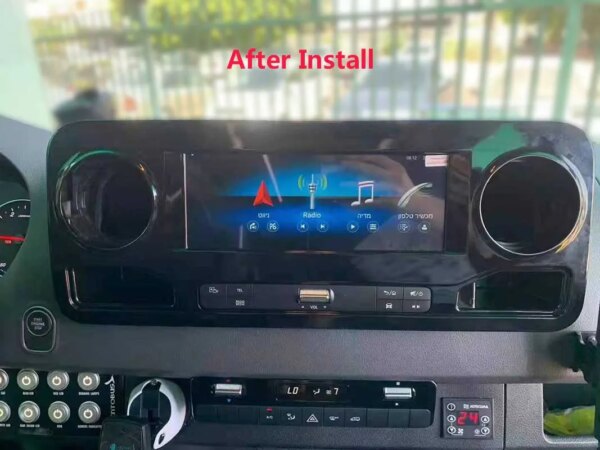 Android12 Multimedia Screen For Mercedes Benz Sprinter Spinway 2019 2020 2021 Wireless Carplay Auto DSP audio