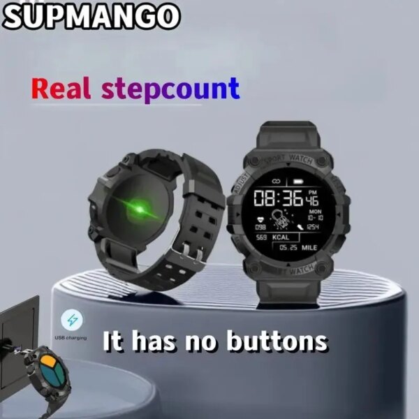 B33 Real Stepcount Smart Watch Multi Function Step Connected Smart Watch For Men And Women Suitable For And Android