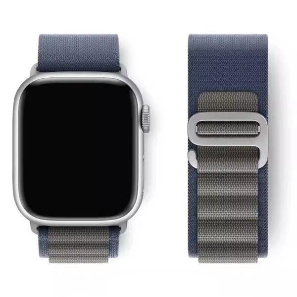 Band for Apple watch Strap 45mm 44mm 42mm Ultra 49mm 41mm 40mm 38mm 44 mm Nylon bracelet correa iwatch series 9 8 7 SE 6 5 4 2