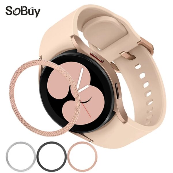 Case for Samsung Galaxy Watch4 5 6 40mm 44mm Stainless Steel Bracelet Sports Strap for Men Women