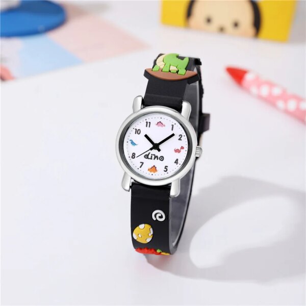 Cute dinosaur quartz watch Children's cartoon watch