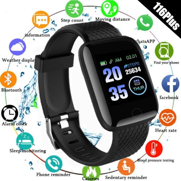 Exquisite Smart Watch For Men Women 2024 Connected Bluetooth Sport Bracelet Kids Smartwatch Wrist Watches Original Clock Y68 D20