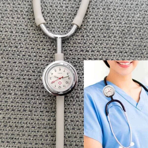 Fob Nurse Doctor Clock Stethoscope Watch