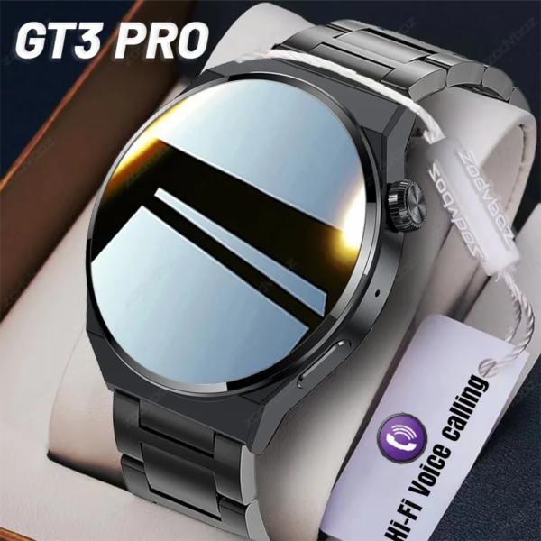 For Xiaomi Huawei GT3 Pro Smart Watch Men 1.39 inch HD Screen Bluetooth Call Sport Watches Heart Rate IP68 Waterproof Smartwatch