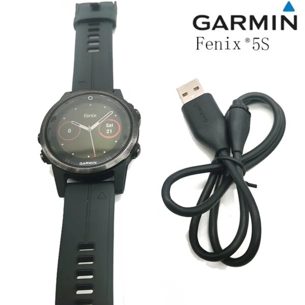 garmin fenix 5 S 5s GPS Watch 98% New gps Watch Running swimming outdoor triathlon heart rate watch Spanish Portuguese