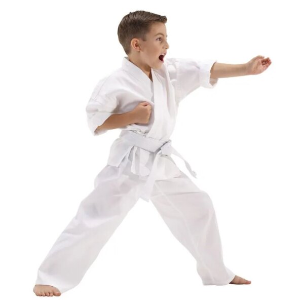 High quality karate uniform Polyester/cotton twill karate adult children clothing cotton karate uniform