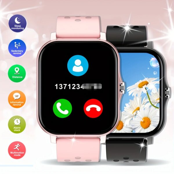 Hot 2024 new 1.85screen touch Sports Smart Watch  for men and women sports outdoor smartwatch, for Android and iPhone phones