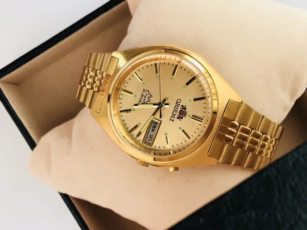 Japan Double Lion fully automatic mechanical watch, men's watch AAa mechanical watch,fully automatic watch The gold watch