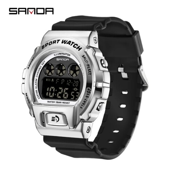 Kids Top Brand Sports Men's Watches Military Waterproof LED Digital Wristwatch For Male Clock S Shock Relogio Masculino 2127