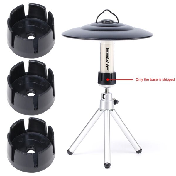 Lighthouse Transfer Portable Lamp Base Holder Lighting Accessories for Goal Zero Black Dog 2.0 ESLNF Outdoor Camping Supplies