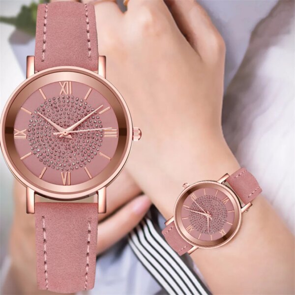 Luxury Brand Woman Watch Delicate Quartz Wrist Watches Women Watch Gold Colour Accurate Quartz Women Watches 2023 Montre Femmes