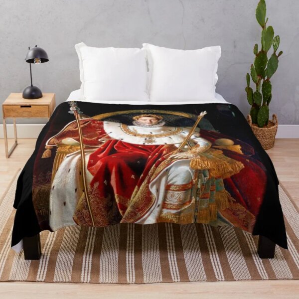 NAPOLEON BONAPARTE 5 Throw Blanket Blanket Luxury