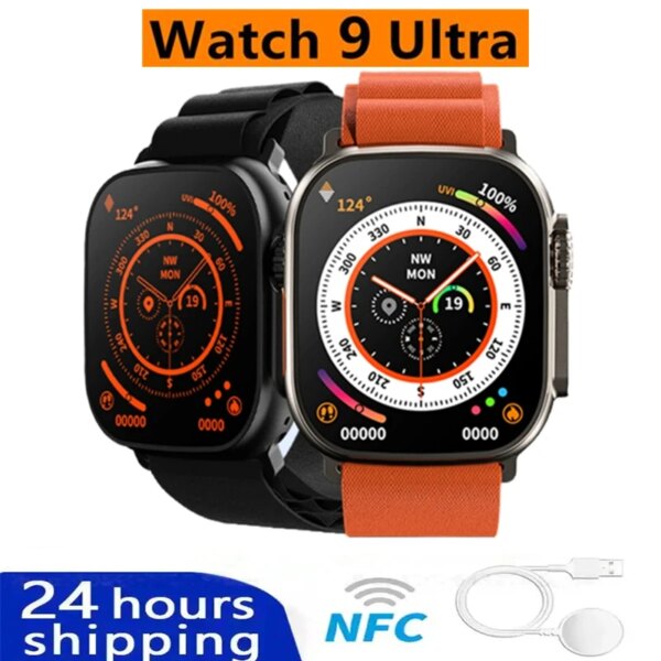 NEW 2023 Smart Watch 9 Pro Real Fixed Screw 49mm 2.19\