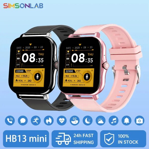 New 1.44 Inch TFT Bluetooth Smart Watch for Men and Women Health Monitoring Sports Watch Fitness Tracker for Android and IOS