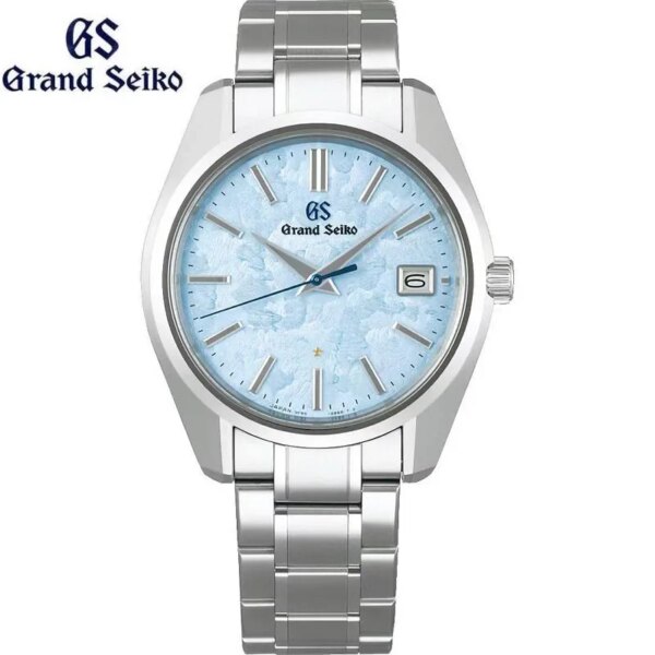 New Classic GrandSeiko Formal Men's Watch SBGP017 GS Quartz Waterproof Watch Calendar Top Luxury Steel Strip Business Men Watch.