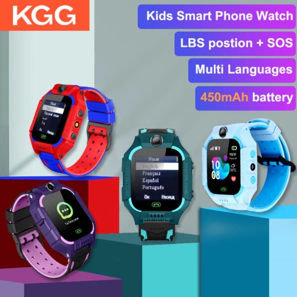 New Kids Smart Watch LBS Position Baby Phone 2G Watch Camera SOS PK Q29 Q12 Q15 Children Smartwatch for Boys Girls Gifts