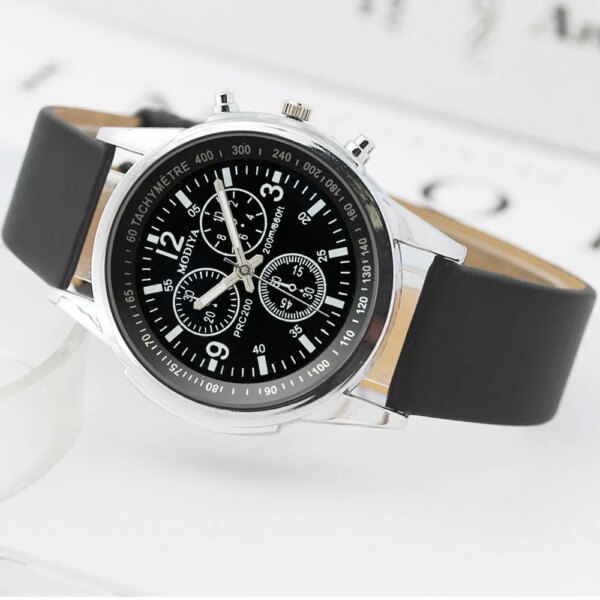 New Men'S Watch Canvas Nylon Three Eyes Quartz Watch Men’S Military Steel Military Date Quartz Analog Casual Dress Wrist Watches