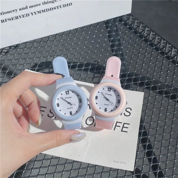 Reloj Mujer Luxury Brand Women`s Watches Fashion Colored Jelly Silicone Strap Ladies Digital Quartz Wristwatch Montre Femme