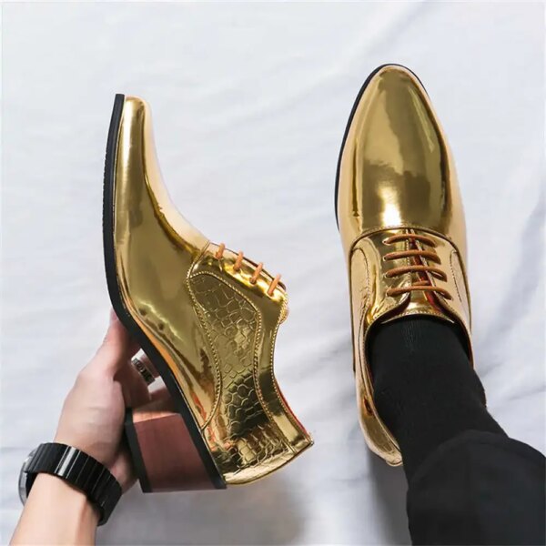 Size 40 39-40 Dress Shoes For Man Wide Shoes Men Man Wedding Shoes Sneakers Sports Link Vip Foot-wear Sapateneis Shoess