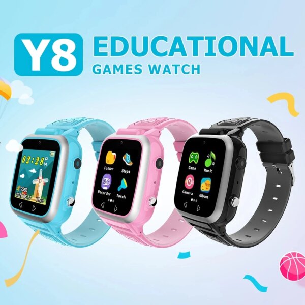 Smart Watch Kids Music MP3 Player Multiple Video and Photo Educational Games Pedometer Children Gift Smartwatch for Kids