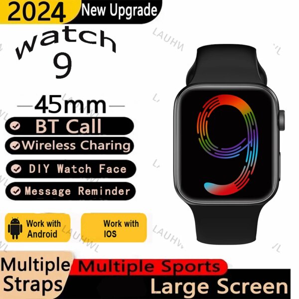 Smart Watch series 9  Answer Call Sport Fitness Remote Photography Tracker Custom dial Men Women Gift For Android IOS Smartwatch