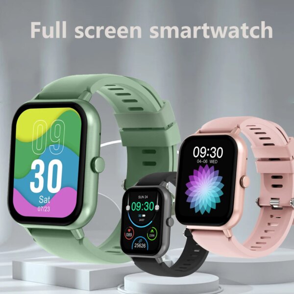 Smartwatches Masculinos Ladies Bluetooth For Answering Calls Full Touch Dial Calls Fitness Tracker IP67 Waterproof Smart Watches