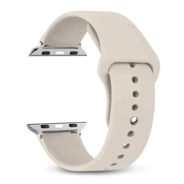 Strap For Apple Watch Band 44mm 40mm 45mm 49mm 41mm 42mm 38mm 44 mm bracelet iwatch series 7 se 3 5 6 8 9 Ultra 2 Silicone Strap