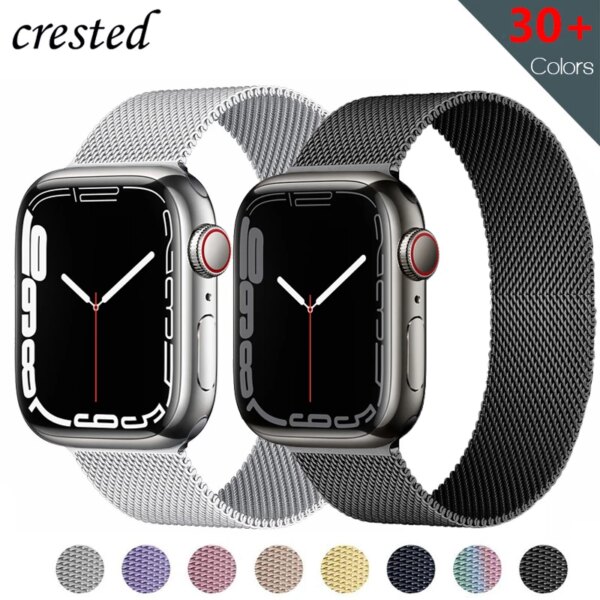 Strap For apple Watch band 44mm 40mm 45mm 49mm 41mm 38mm 42mm 44 mm correa belt Bracelet iwatch Series 9 3 6 5 4 SE 7 8 Ultra 2