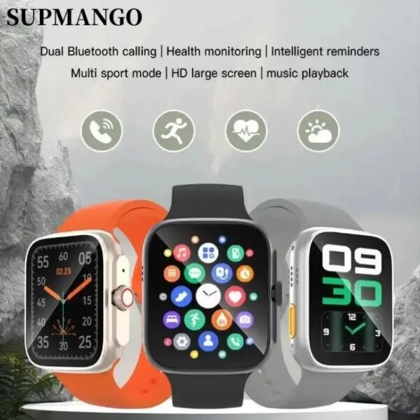 T186 Smart Watch Men Blood Pressure Waterproof Smartwatch Women Heart Rate Monitor Fitness Tracker Watch Sport For Android IOS