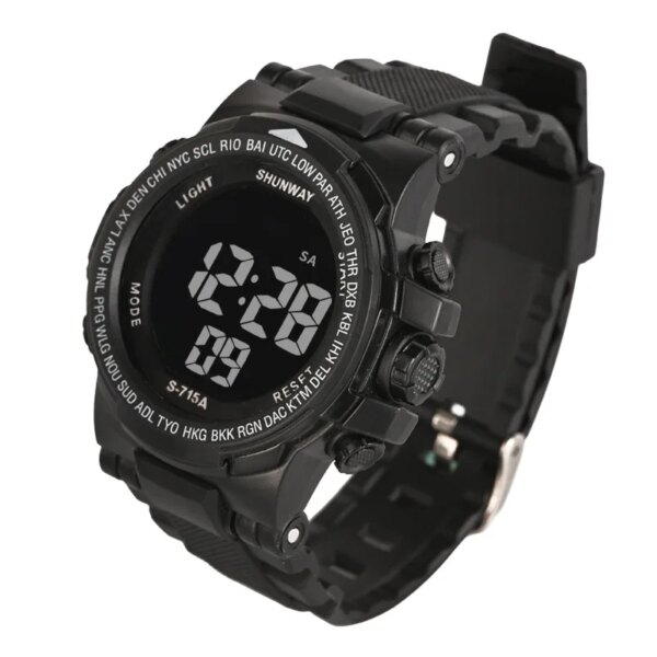 UTHAI CE16 men‘s sport digital watch electronic watches for men male wristwatch clock LED nightlight stopwatch