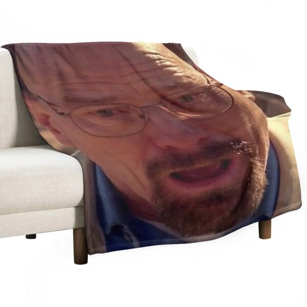 Walter White Meme Throw Blanket Blanket Luxury Picnic Blanket Summer Bedding Blankets Custom Blanket