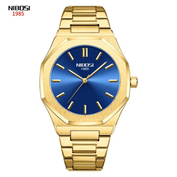 Watch For Men Luxury Dress Analog Quartz Stainless Steel Waterproof Luminous Date Business Calender Wrist Watch Simple Style