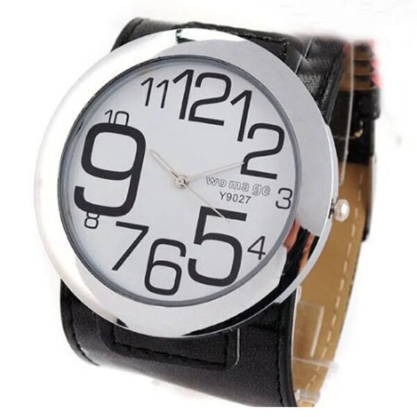 Womage-9027 dial digital fashion belt watch woma quartz watch explosion wholesale trade price