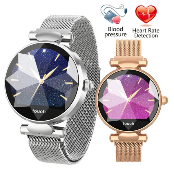 Women Smart Watch Heart Rate Monitor Blood Pressure Smartwatch Fitness Activity Tracker Band Smart Bracelet Fashion Watches