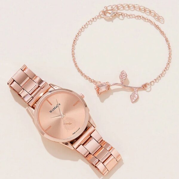 Women Watch Luxury Elegant Alloy Watch Crystal Wristwatch For Ladies Gift Quartz Watch Alloy Rhinestone Bracelet Montre