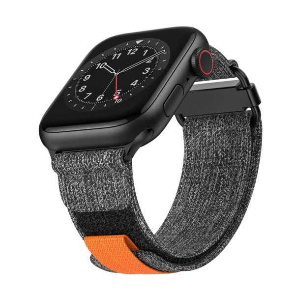 Woven Soft Fabric Strap For Apple Watch Ultra2 49mm Band For iWatch Series 9 8 7 6 5 4 SE 45mm 44mm 41mm 42 38mm Watchband